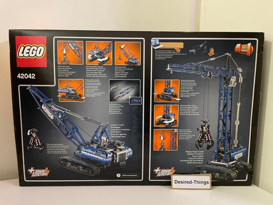 LEGO Technic 42042 (Nytt) "Crawler Crane"