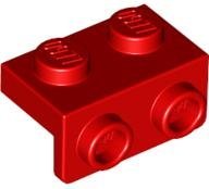 Red Bracket 1 x 2 - 1 x 2 - LEGO - 99781