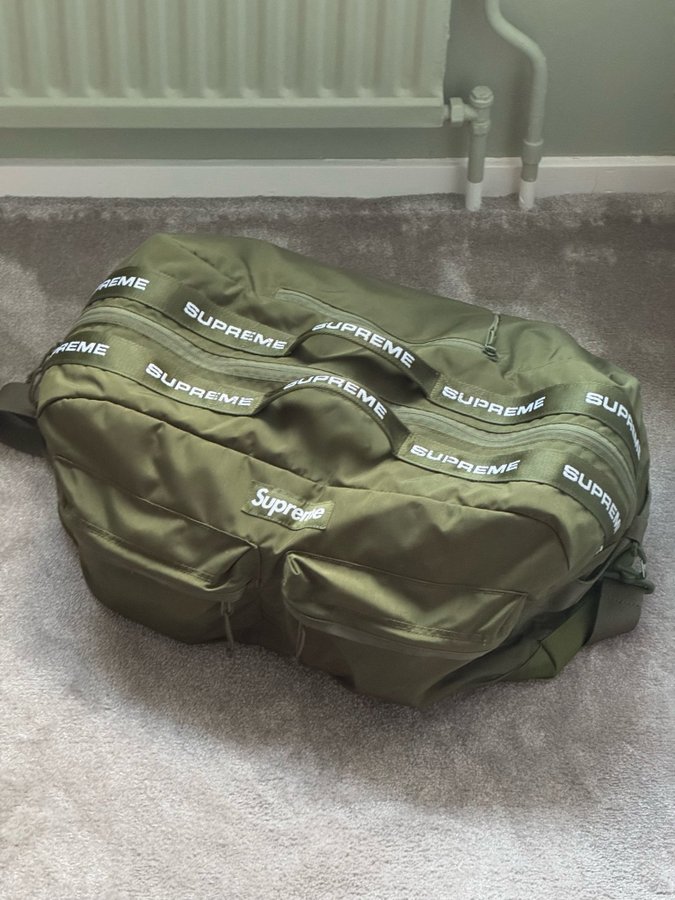 Supreme Cordura Travel Bag Grön