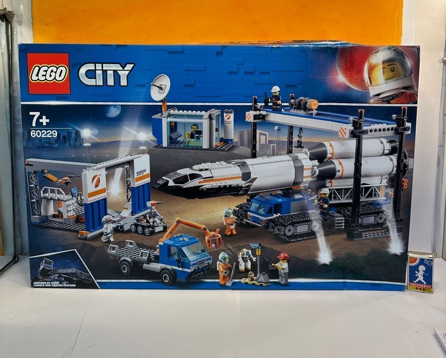 LEGO-60229 City, Raket Montering och transport( Antal delar 1055) , år 2019