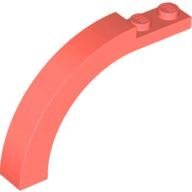 Coral Arch 1 x 6 x 3 1/3 Curved Top- LEGO - 6060