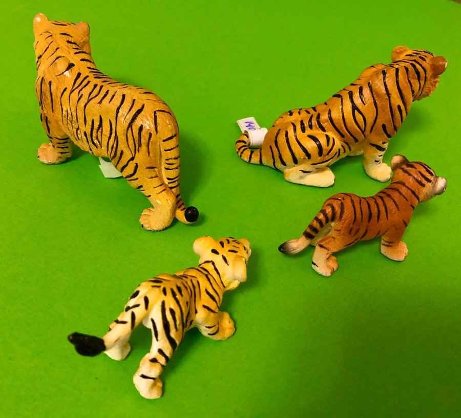 Schleich Tigerfamilj Samlarfigurer Tiger Familj Wild Life Animals