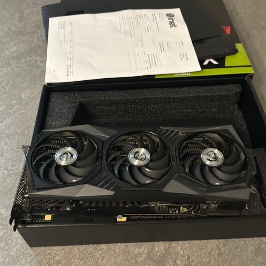 MSI GeForce RTX 3060 Gaming X Trio