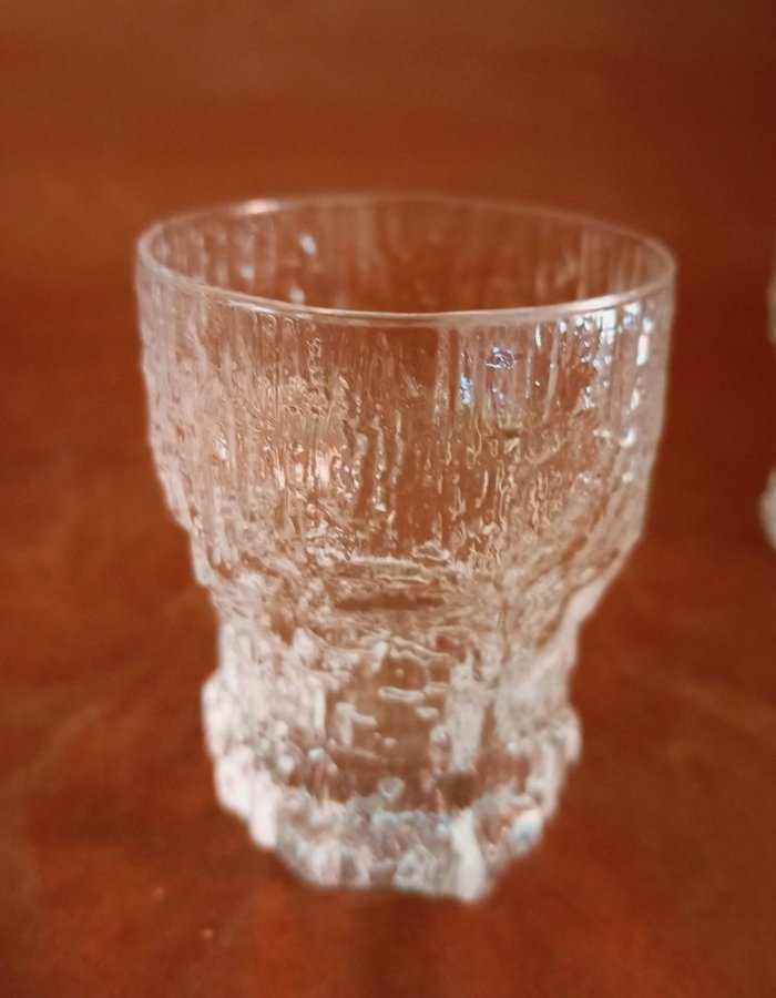 Fem fina dricksglas/vinglas ”Aslak”, Tapio Wirkkala, Iittala