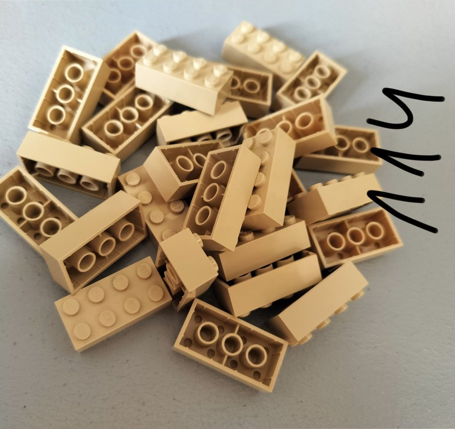 Lego klossari beige