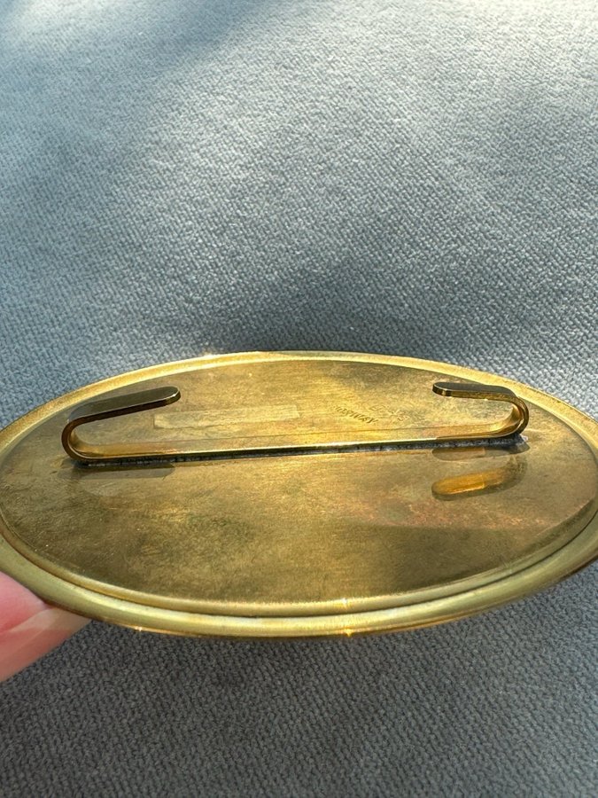 VINTAGE DESIGNER KLD A/S NORWAY GOLD PENDANT