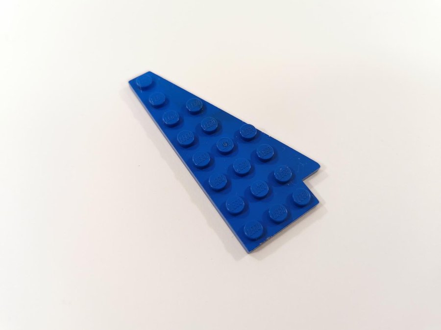 Lego - bit - vinge - space - rymd - 4x8 - höger - blå