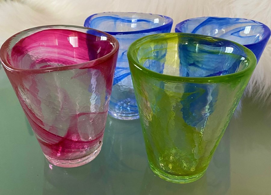 Glas 4 st. ULRICA HYDMAN VALLIEN, Tumbler, MINE, Kosta Boda