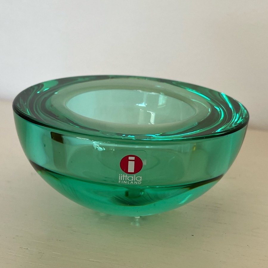 Grön Iittala ljuslykta ”Ballo”