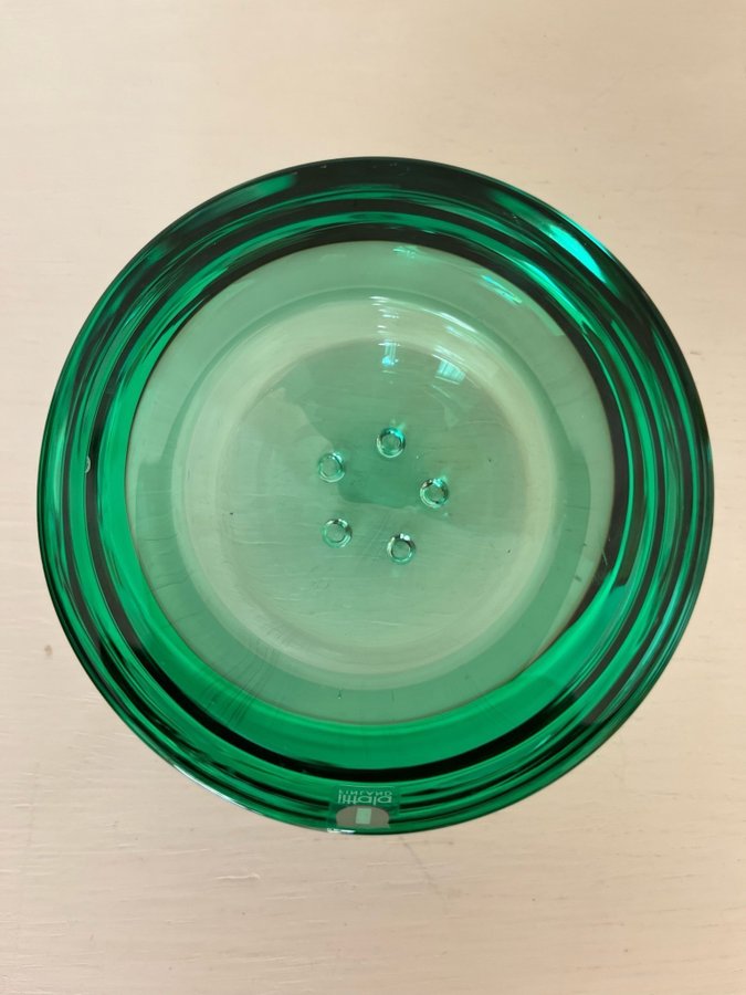 Grön Iittala ljuslykta ”Ballo”