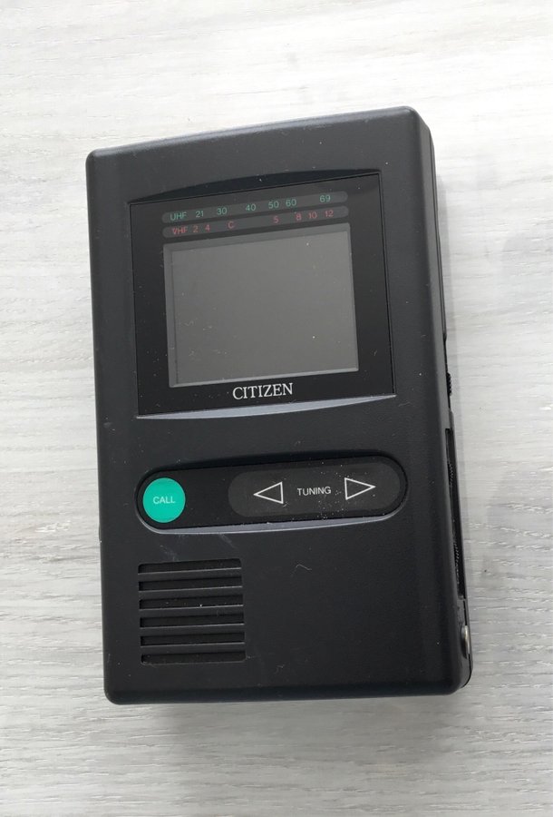 Citizen LCD Tv mini tv vintage