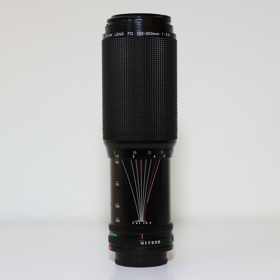 Canon Zoom Lens FD 100-300mm 1:5.6 i nyskick