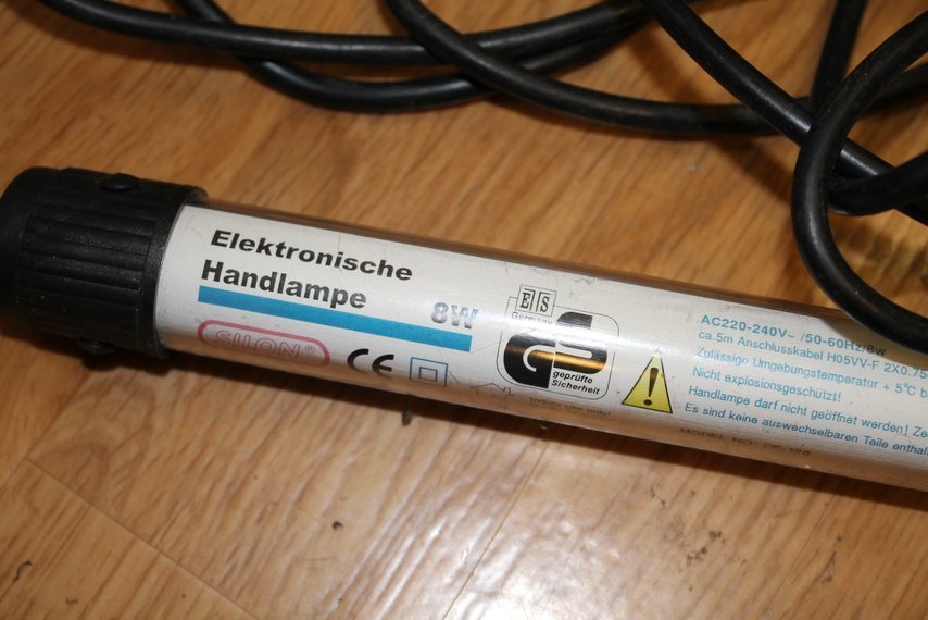 Elektronisk Handlampa 8W belysning verkstada arbetsljus