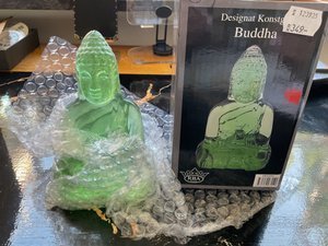 Designat Konstglas Buddha