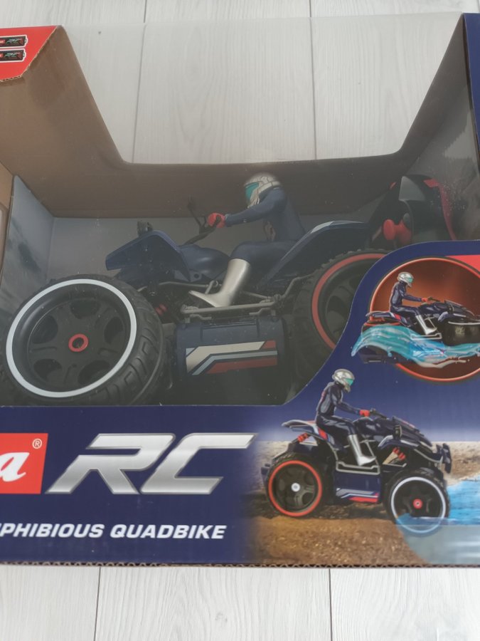 New Carrera RC Red Bull 24GHz Amphibious Quad Bike