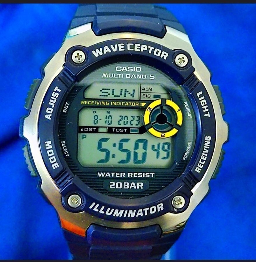 JDM casio wave ceptor multi band 5 big and tough 47 mm