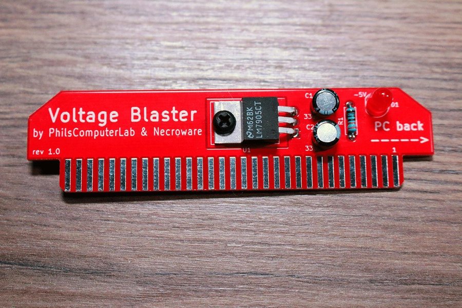 Voltage Blaster negative 5v för moderna nätaggregat | -5v minus Philscomputerlab