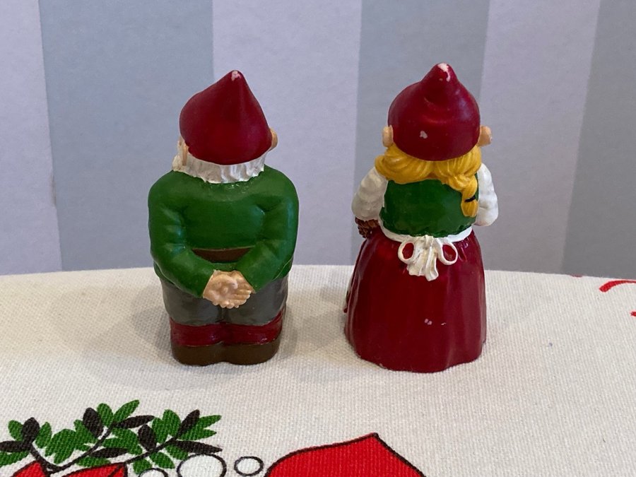 Sagaform salt- och pepparkar tomtar tomtepar saltkar peppar kök tomte salt kar