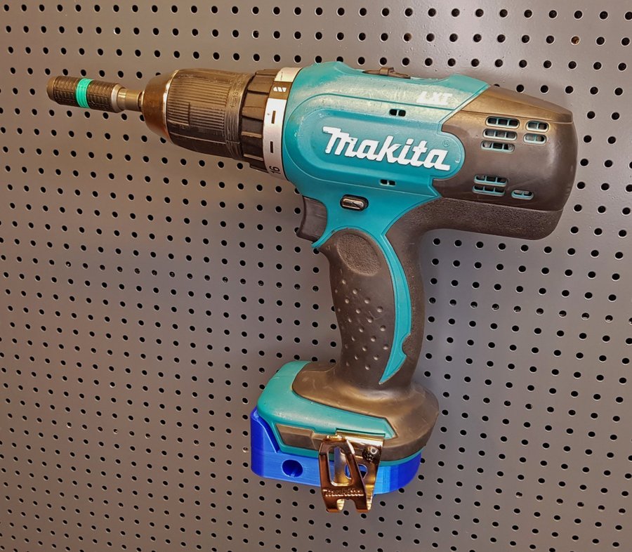 Upphängning hållare för Makita LXT 18V maskiner stående vänster 1st