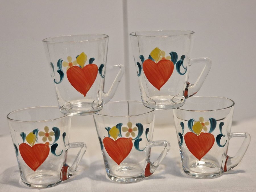 GLÖGGGLAS SNAPPGLAS MED JULMOTIV JULPYNT ADVENT RETRO