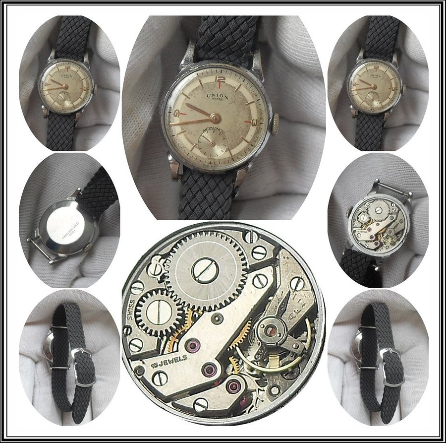 UNION @ LADY Women's old wristwatch m50 !!!