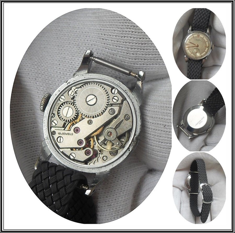 UNION @ LADY Women's old wristwatch m50 !!!