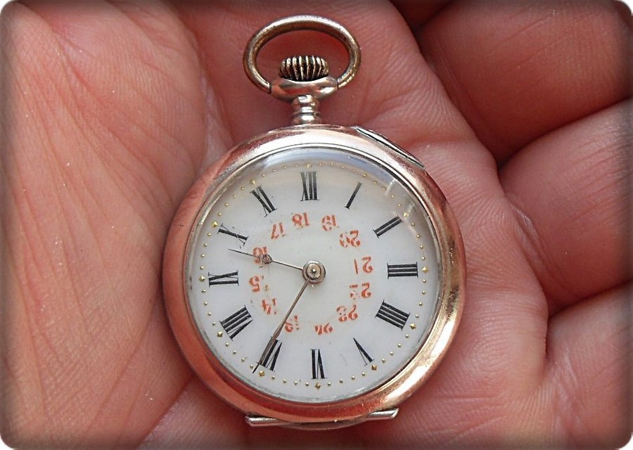 RRROld silver pocket watch 1900