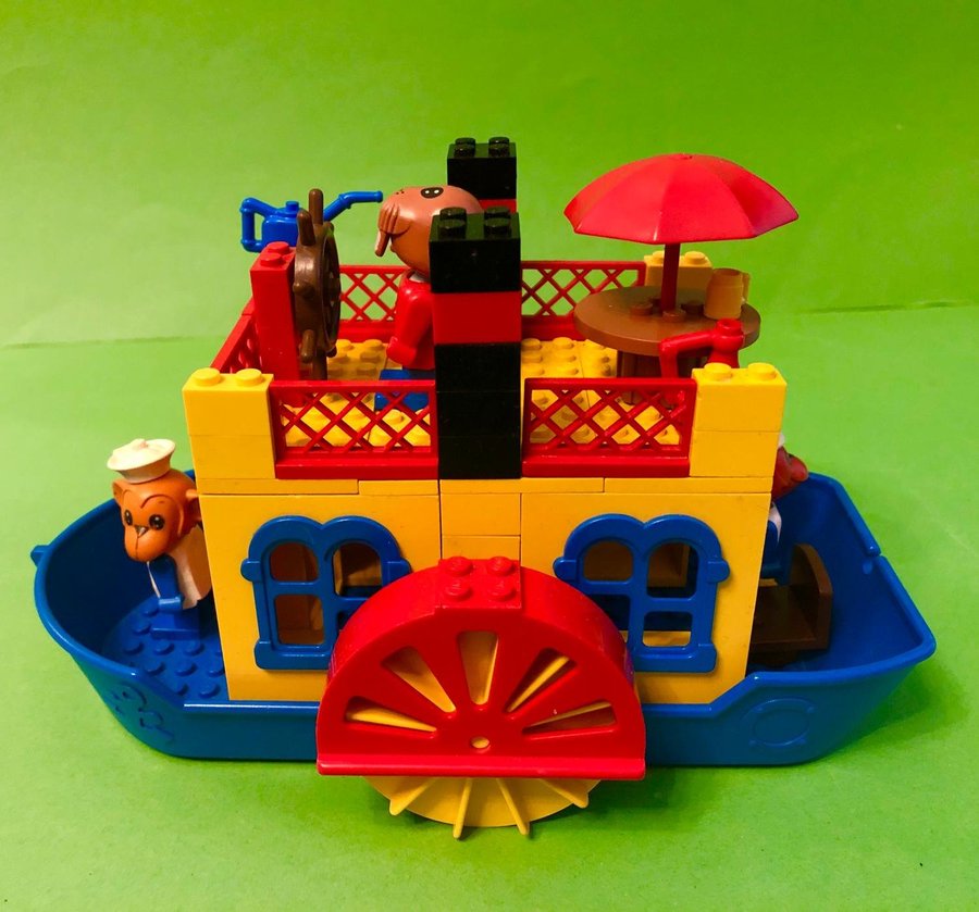 Lego Fabuland Ångbåt Steamboat
