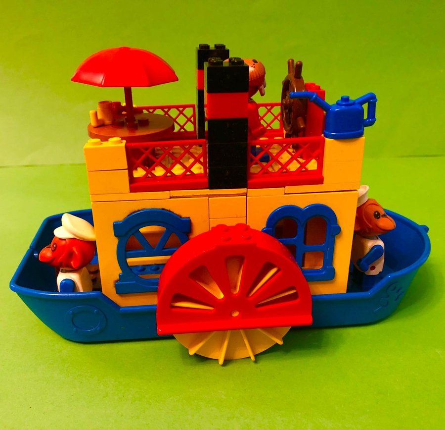 Lego Fabuland Ångbåt Steamboat