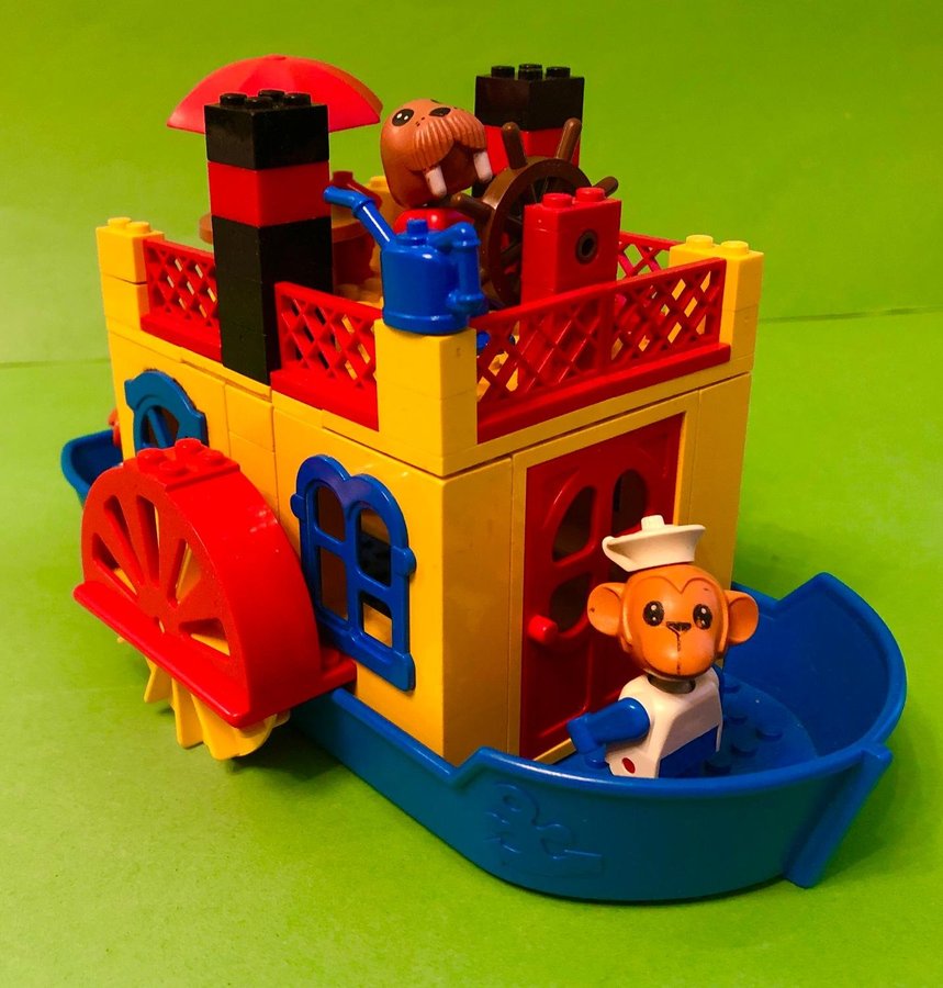 Lego Fabuland Ångbåt Steamboat