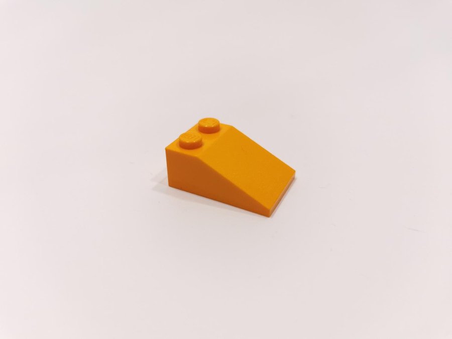 Lego - slope - bas - 2x3 - part 3298 - orange