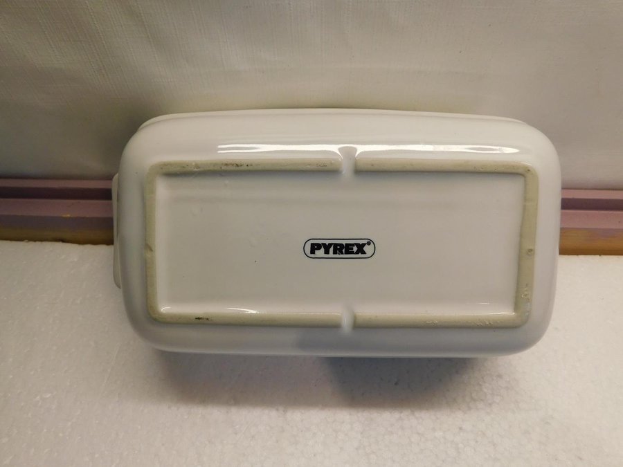 Pyrex Signatur 20 x 11 x 6 cm Stengods Ungsform Retro Pyrex Ugnsform