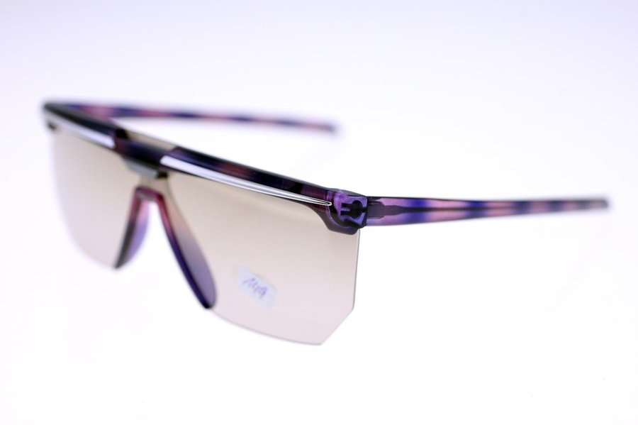 Bright Eyes 'Masque' by OIO Metzler unisex purple 'flat top' sunglasses-1980s