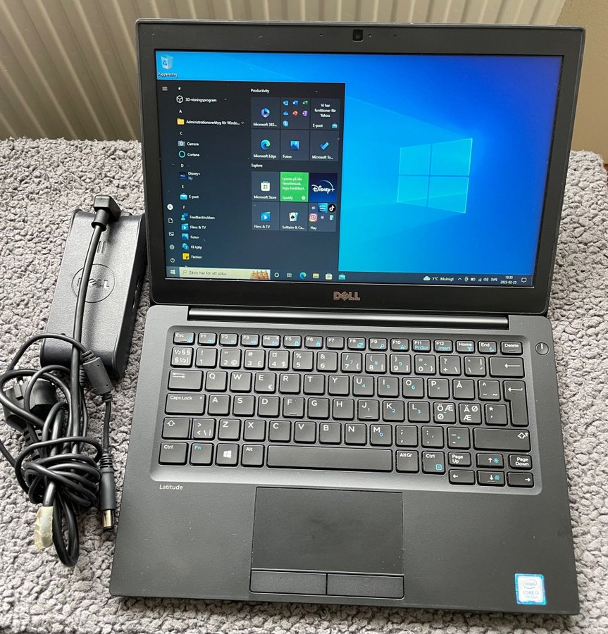 Dell Latitude 7280 i3 7100U CPU 2.4GHz 8GB Ram 128 GB SSD HD 620