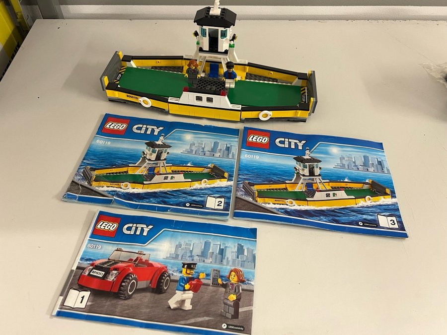 Lego city 60119 bilfärja