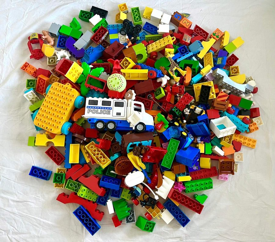 LEGO DUPLO STORT BLANDAT PAKET