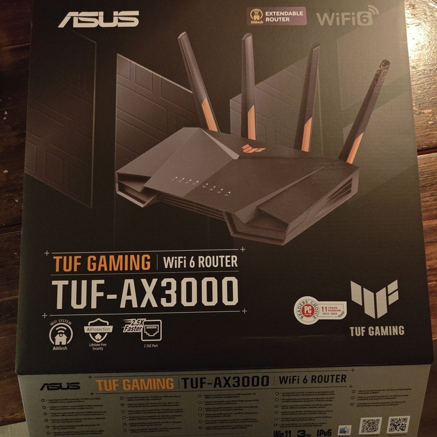 ASUS TUF-AX3000 WiFi 6 Router