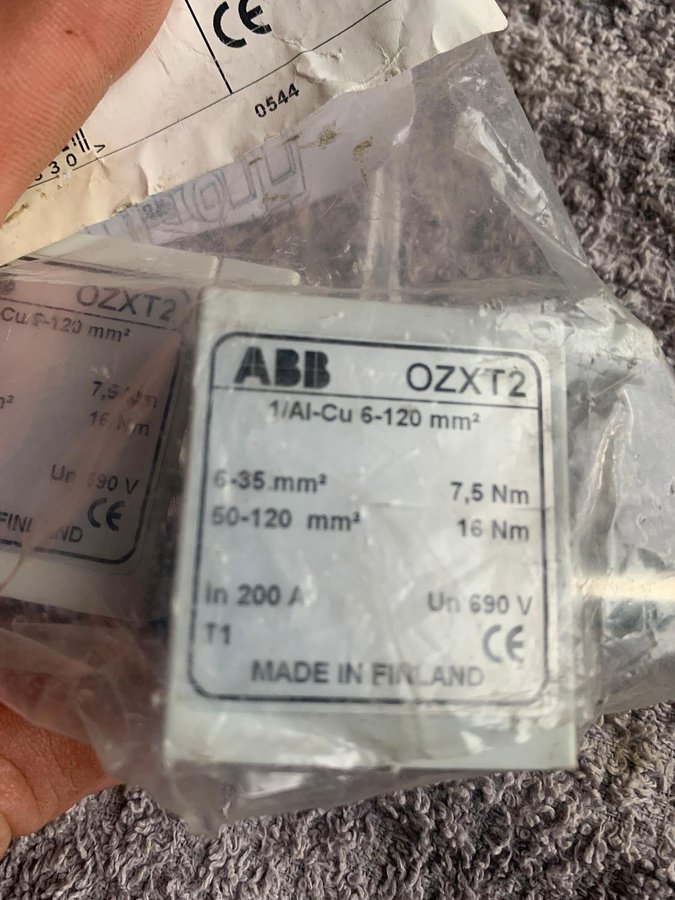 Anslutningsförpackning OZXT2 - ABB - 6417019209630