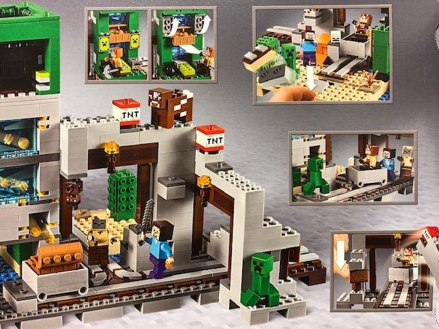 LEGO Minecraft 21155 "Creeper gruvan" - från 2019 oöppnad /förseglad!