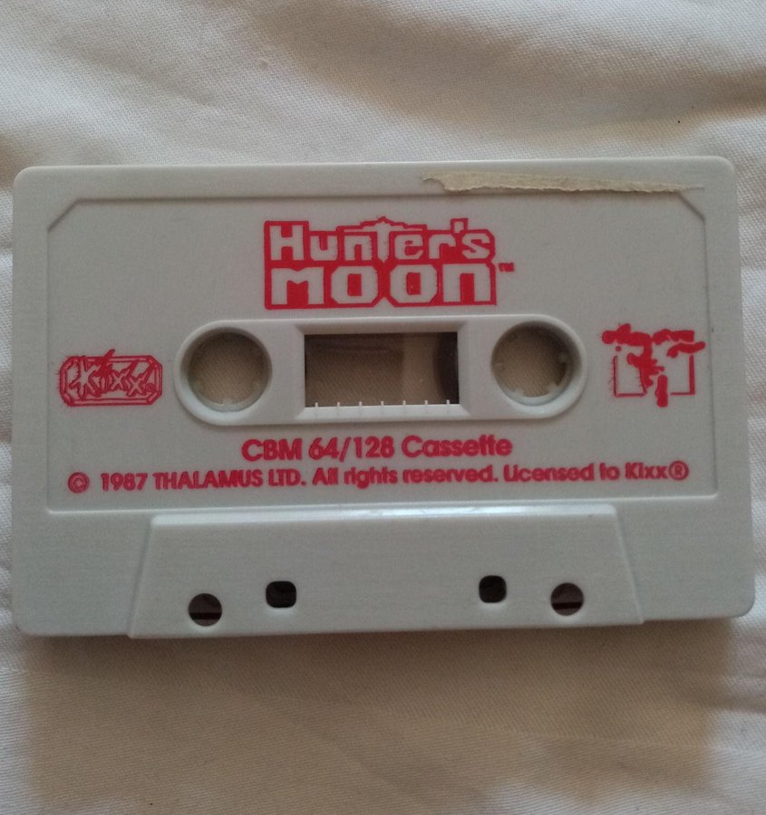 Hunter's Moon (Kixx - Thalamus) - Lös Tape - Lös Kassett - Commodore 64/C64 Spel