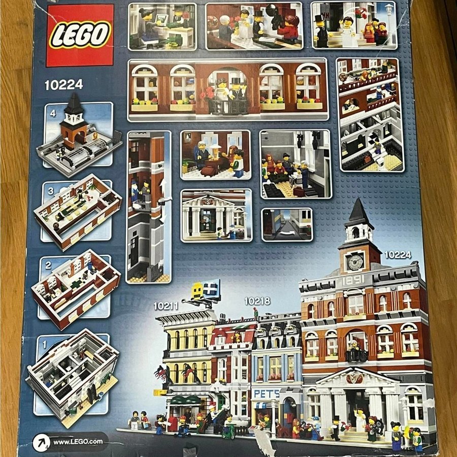 LEGO Creator 10224 Expert (komplett) "Town Hall"