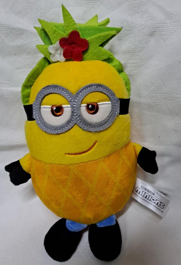 Minions pineapple jordgubbe Illumination presents plush doll