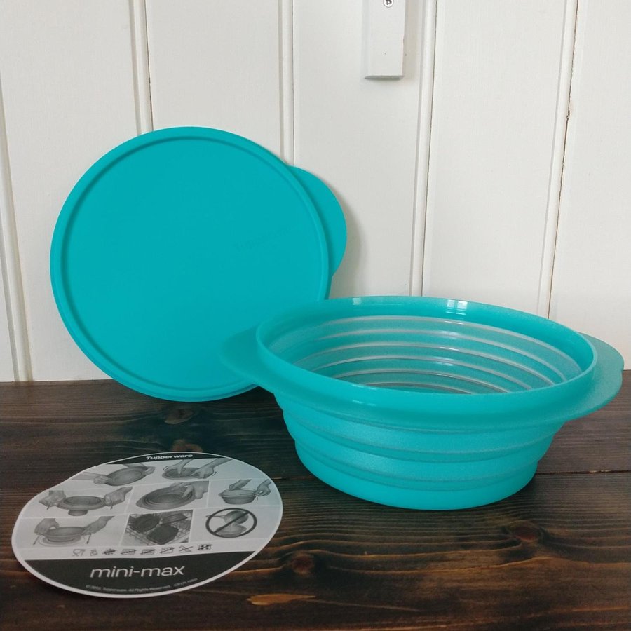 Ny Tupperware Mini-max 15 liter turkos