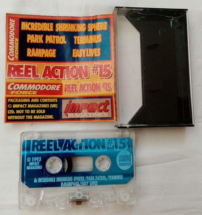 Reel Action #15 (Commodore Force - Europress Impact) - Commodore 64