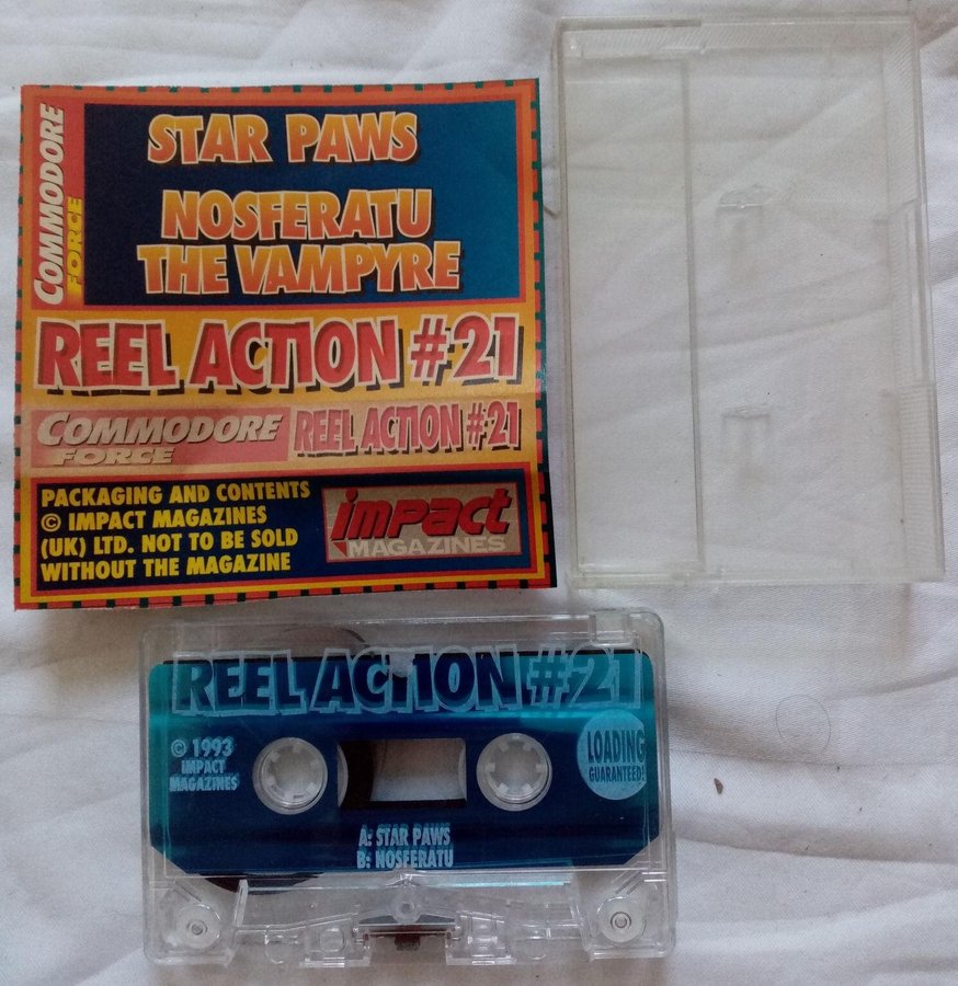 Reel Action #21 (Commodore Force - Europress Impact) - Commodore 64