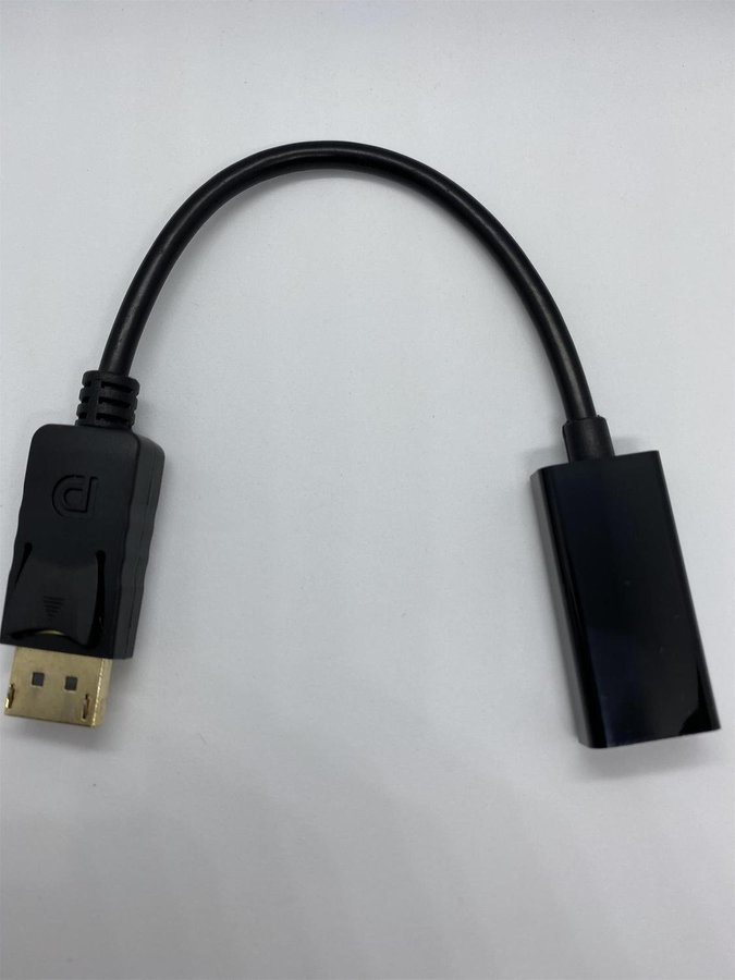 Displayport till HDMI-adapter för Lenovo Dell HP Asus och annat märke