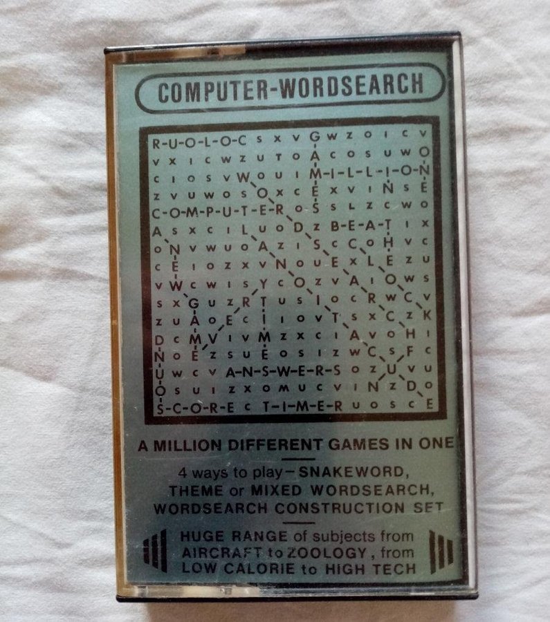 Computer-Wordsearch (Softfirm) -  Commodore 64/C64