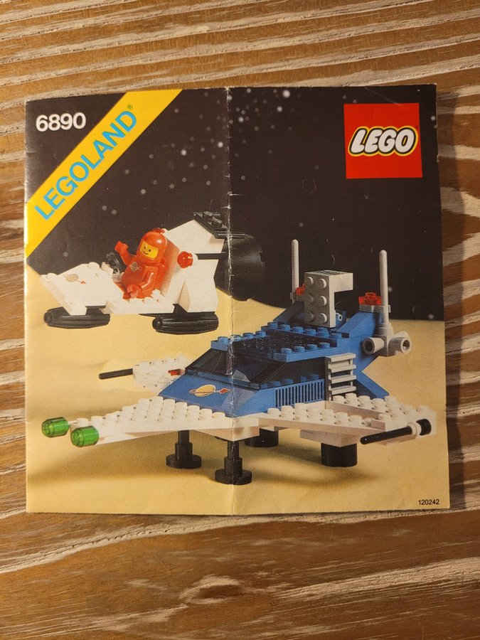 Lego 6890 Rymdfarkost Retro från 1982