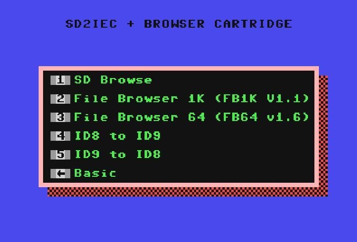 C64 SD2IEC V2 + File Browser Combo Cart | 1541 floppy emulator commodore 64