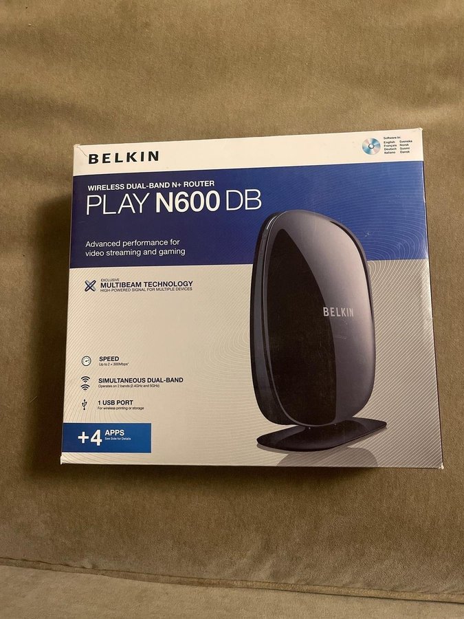 BELKIN Wireless dual-band N+ Router